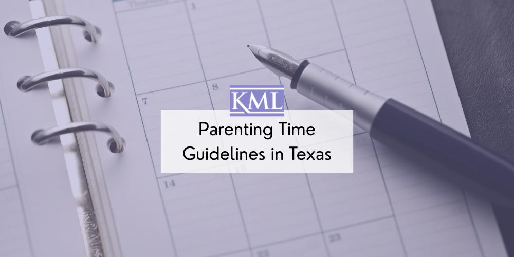 Parenting Time Guidelines Texas