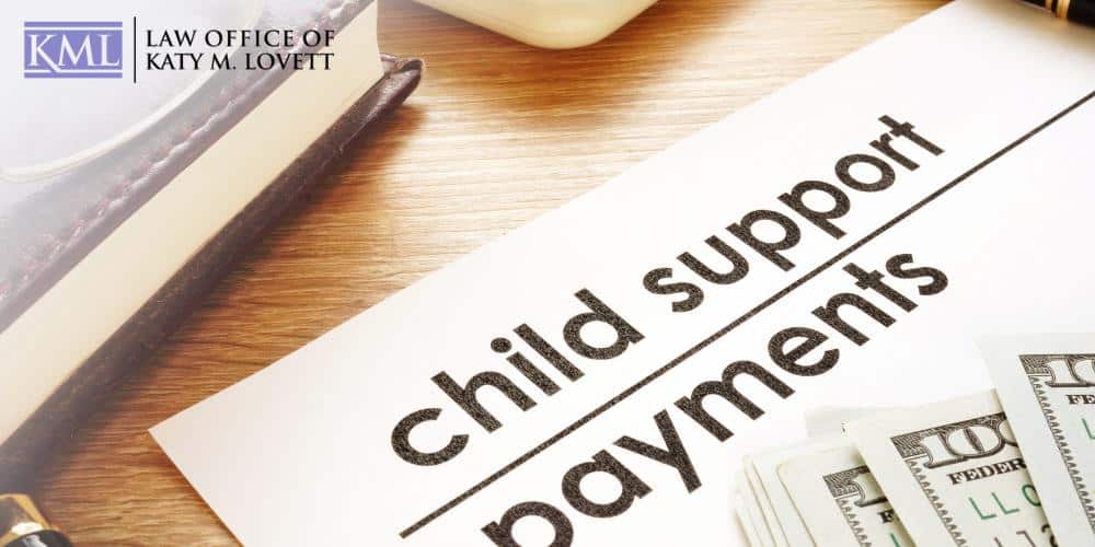retroactive child support texas